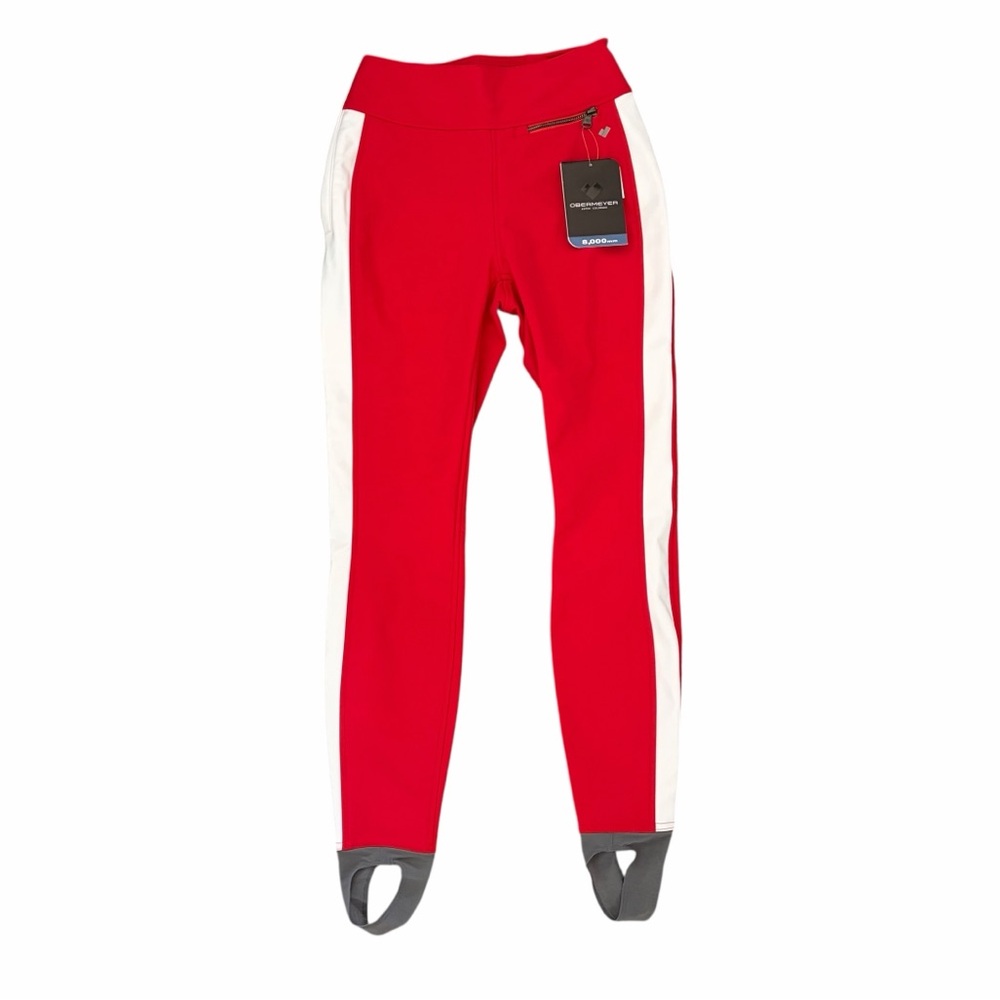 Obermeyer Jinks IBT Softshell Pants Ski Red Womens 6 NWT